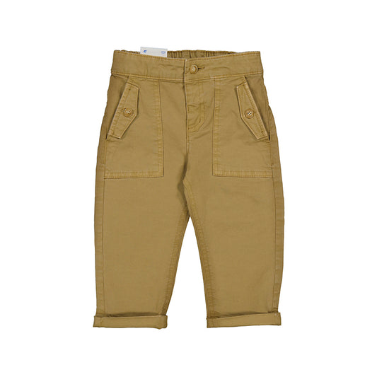 Twill pocket pants