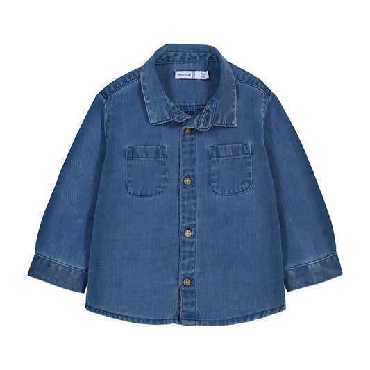 L/s denim shirt