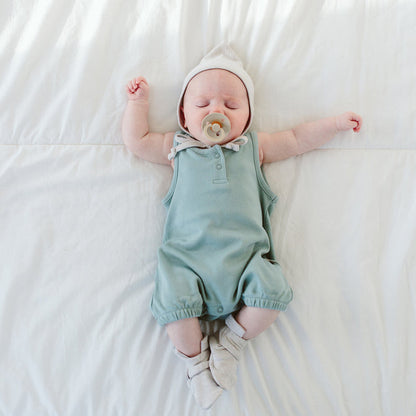 QUICK CHANGE ROMPER | SEA GLASS