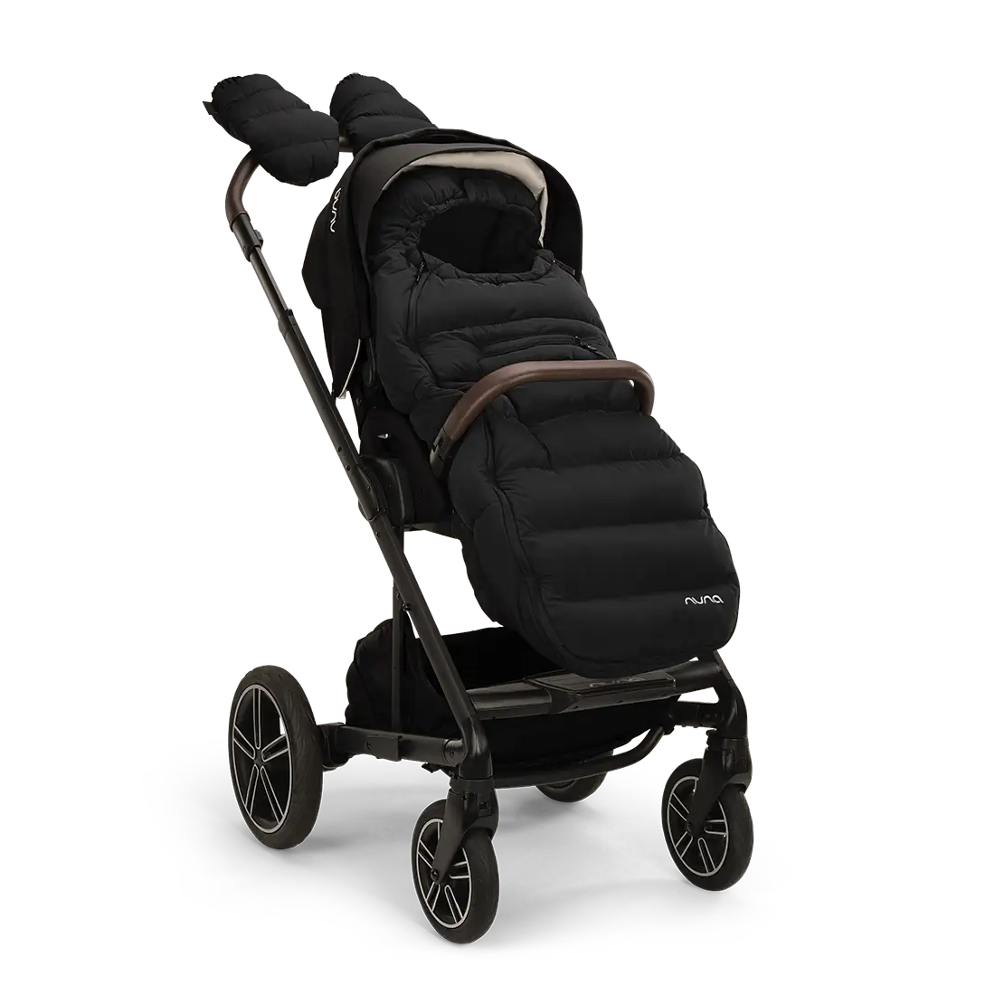 Nuna winter stroller set ( footmuff & mittens)