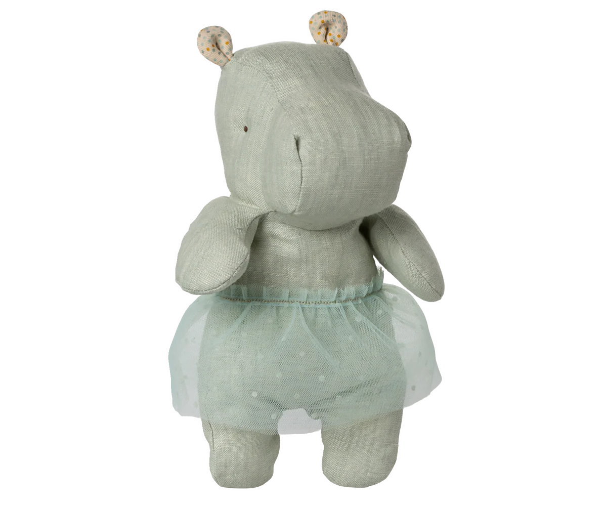 Hippo w. skirt, Small - Mint