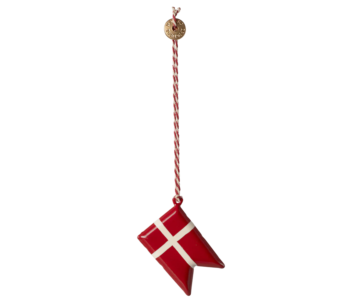 Metal ornament, Dannebrog