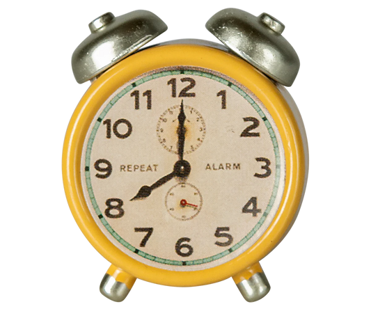 Alarm clock. Mouse - Yellow