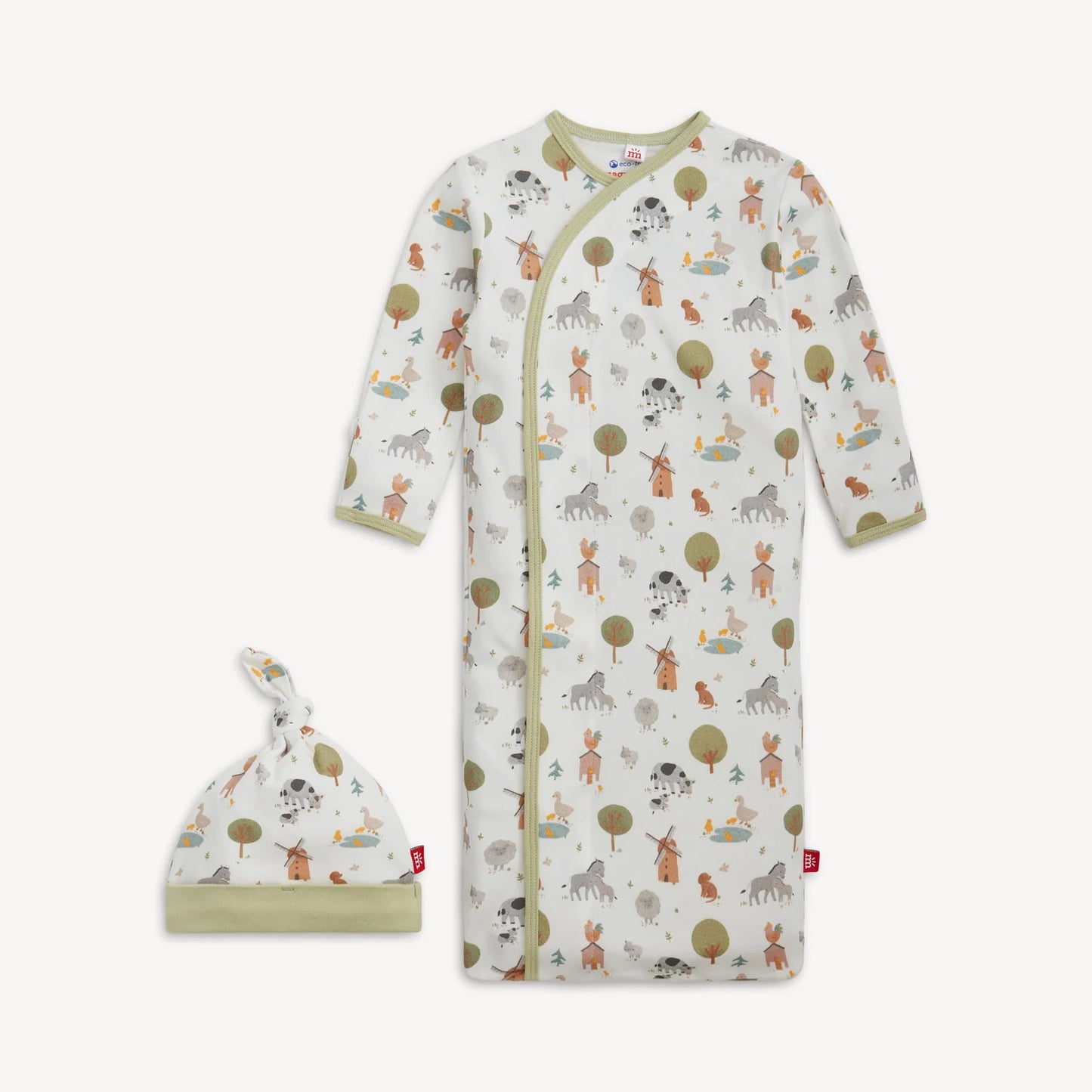 Funny Farm Magnetic Gown & Hat Set