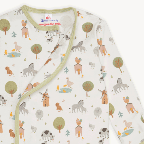 Funny Farm Magnetic Gown & Hat Set