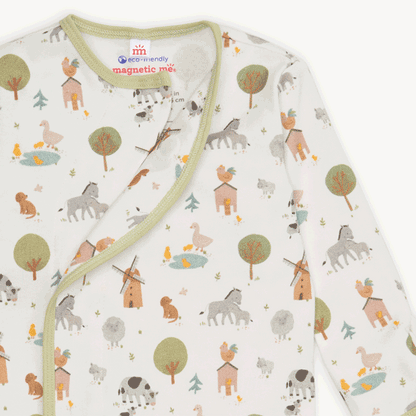 Funny Farm Magnetic Gown & Hat Set