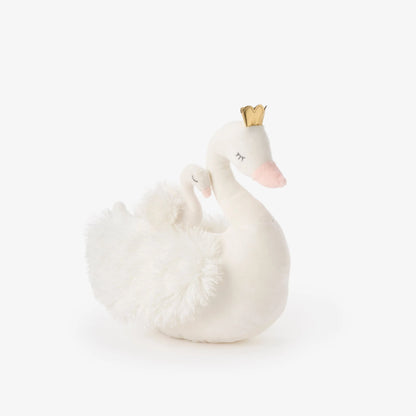 MAMA + BABY SWAN PLUSH TOY SET