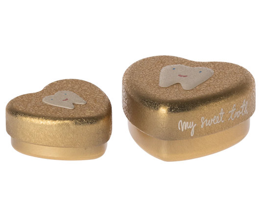 Tooth Box - 2 PCS GOLD