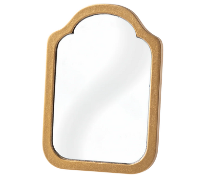 Miniature Gold Mirror