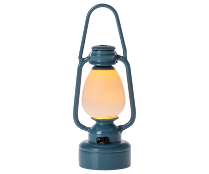 Vintage lantern, Mouse - Blue