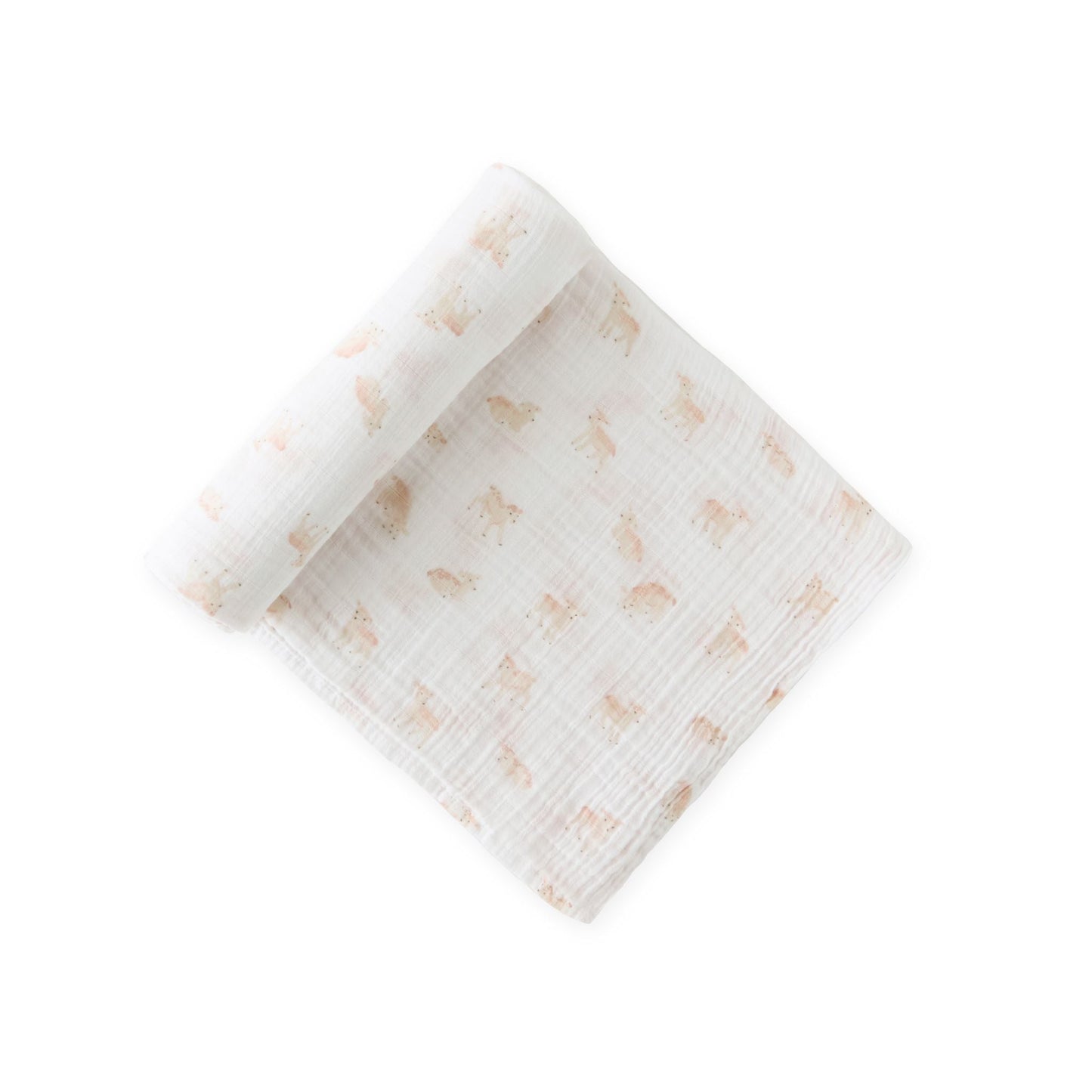 Organic muslin swaddle