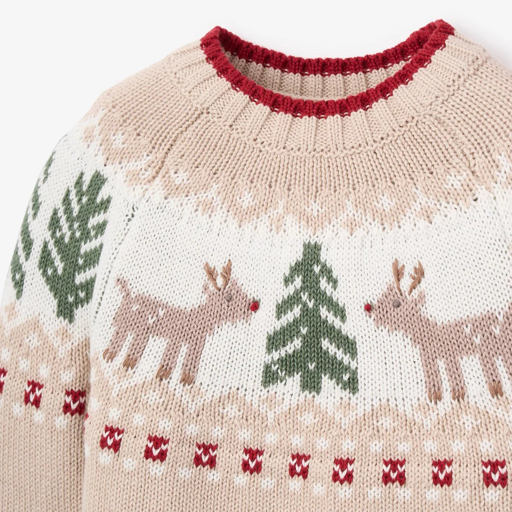 HOLIDAY FAIRISLE SWEATER + TARTAN PANT SET