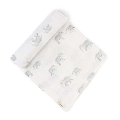 Organic Cotton Muslin Swaddle