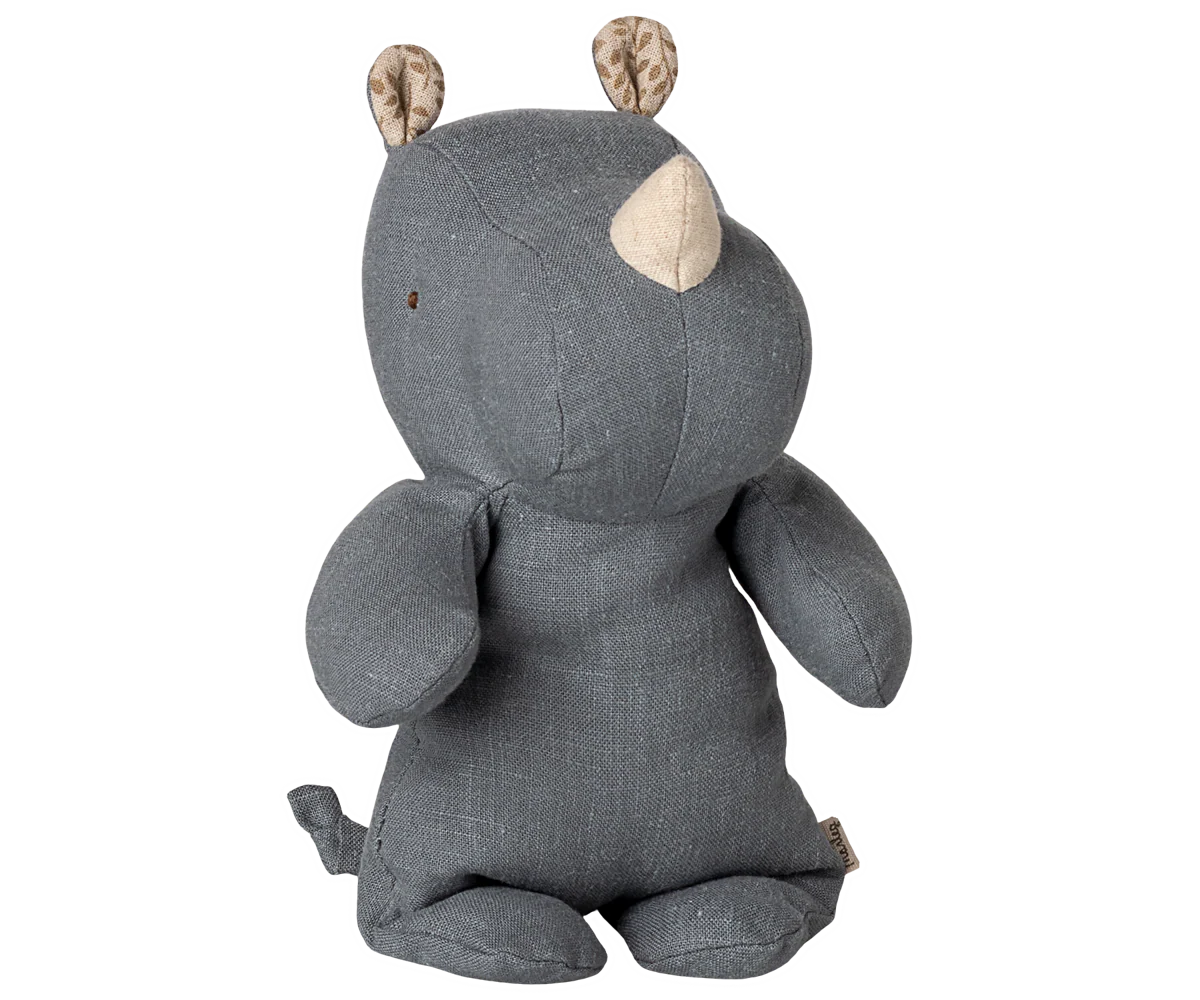 Rhino, Small - Dusty blue
