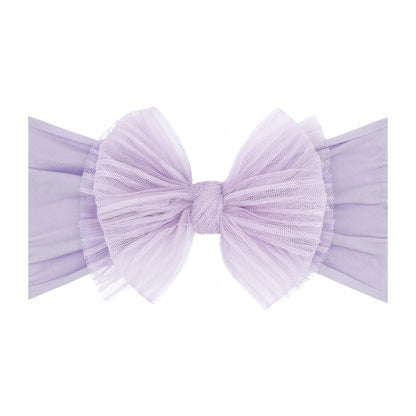 Baby Bling® - Tulle FAB® soft nylon headband with tulle bow