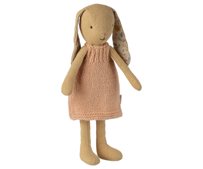 Bunny, Size 1 - Cream yellow - Knitted dress