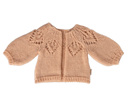 Cardigan, Size 3 - Light rose