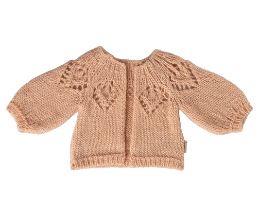 Cardigan, Size 3 - Light rose