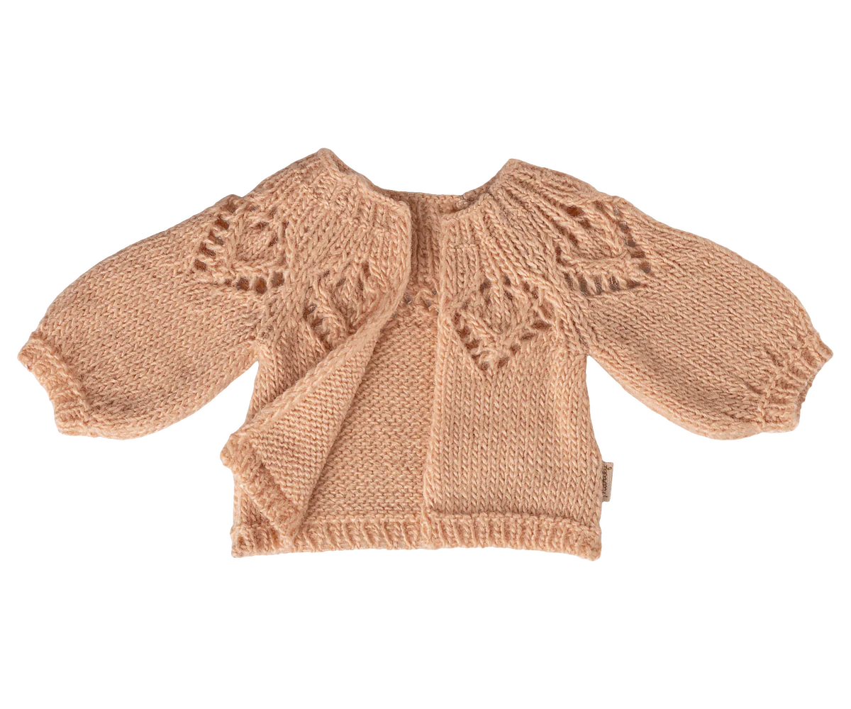 Cardigan, Size 3 - Light rose