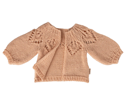 Cardigan, Size 3 - Light rose