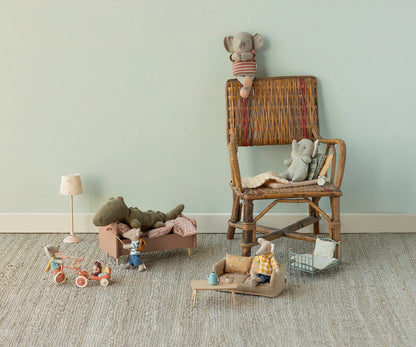 Safari friends, Crocodile, Small - Olive Green