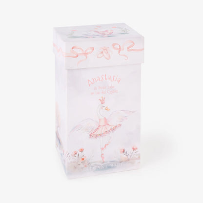 ANASTASIA THE BALLERINA SWAN PLUSH TOY W/ GIFT BOX