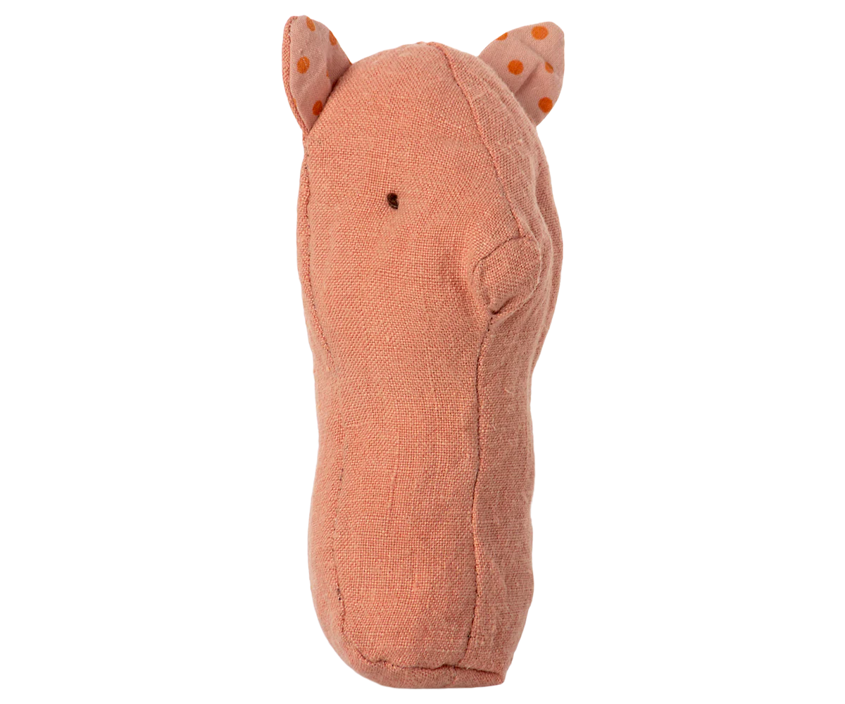Maileg Lullaby friends rattles, piggy