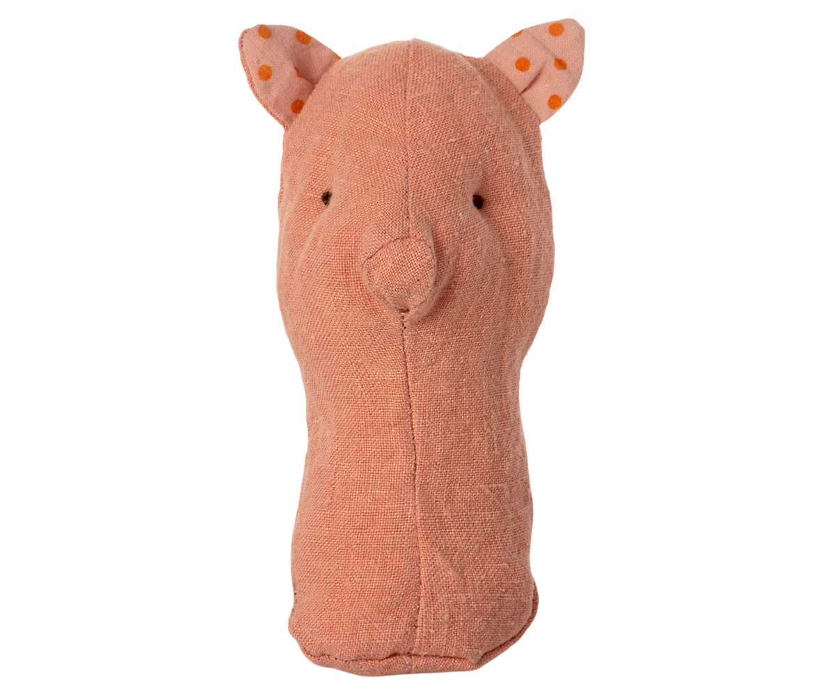 Maileg Lullaby friends rattles, piggy