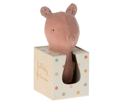 Maileg Lullaby friends rattles, piggy