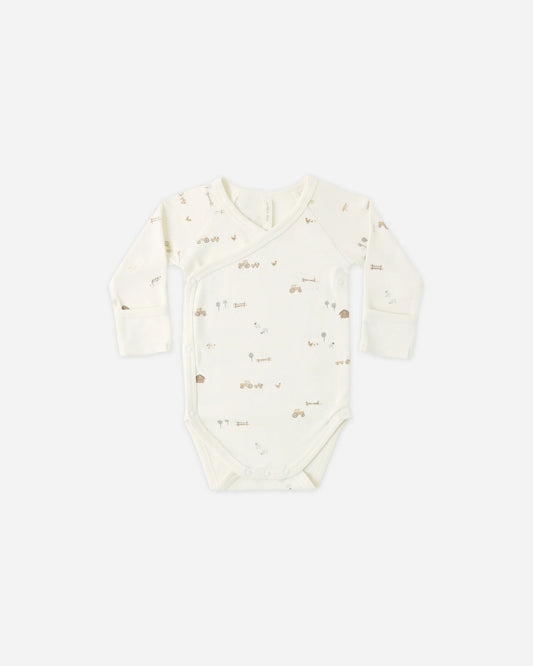 Side Snap Bodysuit || Farm