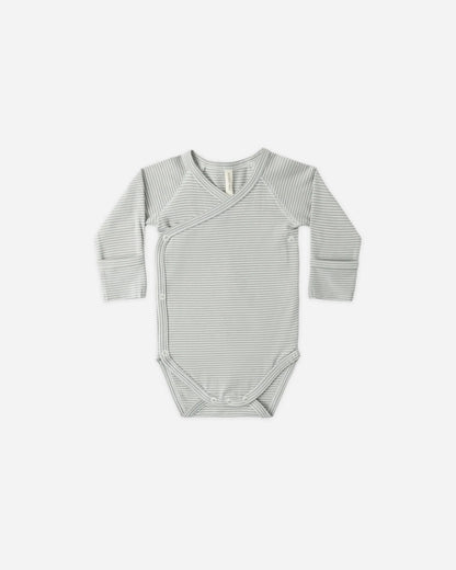 Side Snap Bodysuit || Micro Stripes