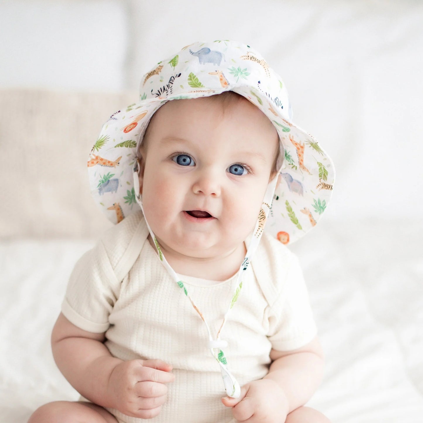 Baby & Toddler Bucket Hat UPF 50+ with Adjustable Breakaway Strap