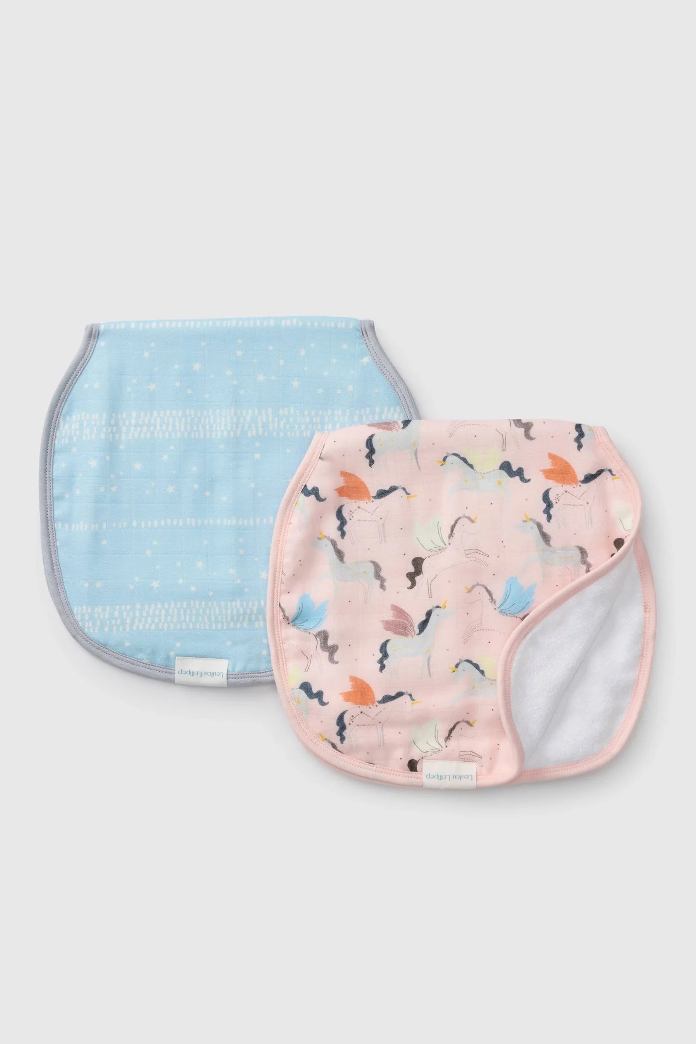 Loulou Lollipop Burp Cloth Set 2 pack