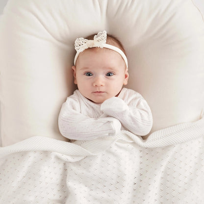ELEGANT BABY ORGANIC COTTON POINTELLE 3 PC GIFT SET