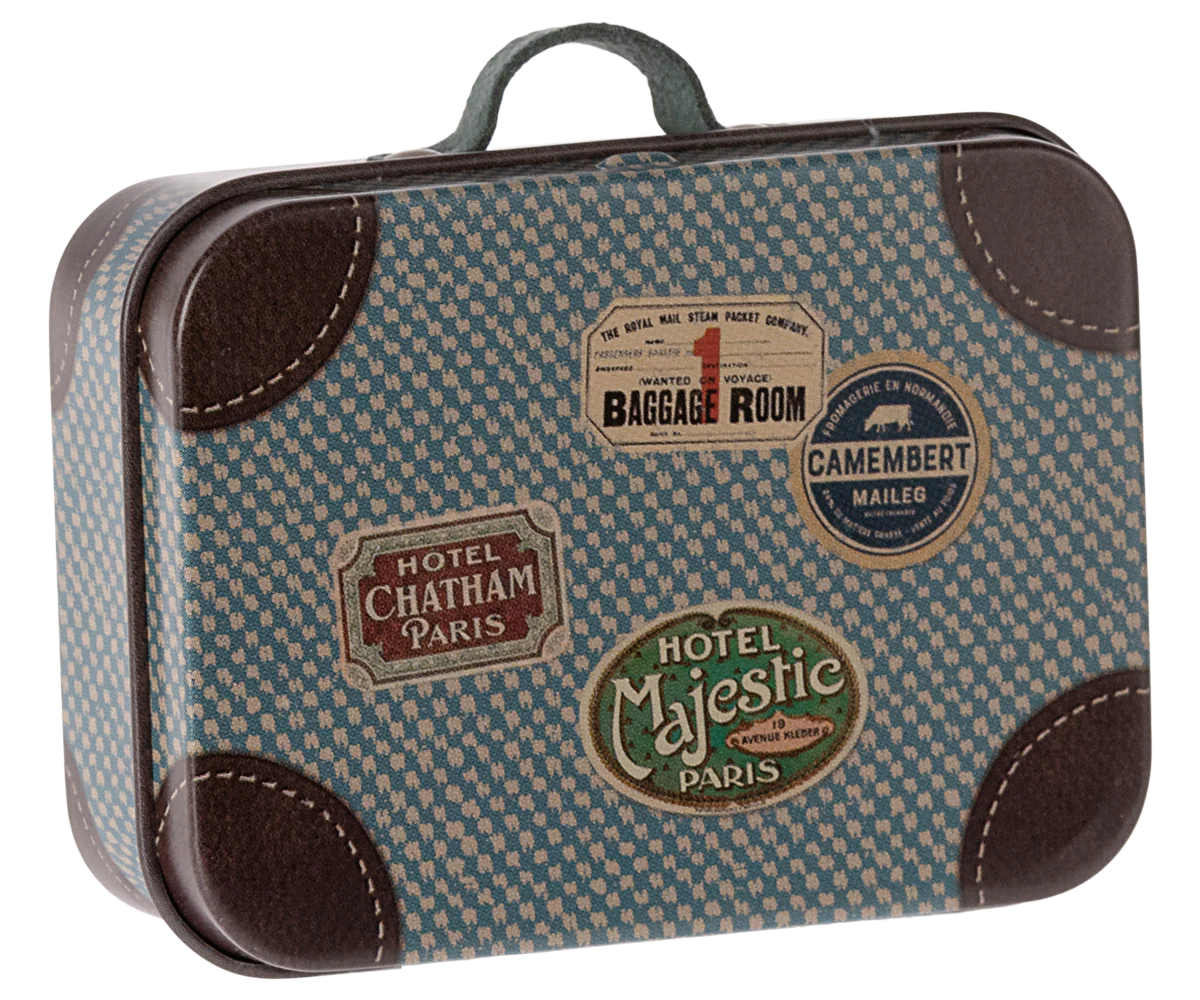 Suitcase, Micro - Blue