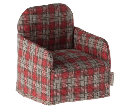 Chair. Mouse - Red Checker