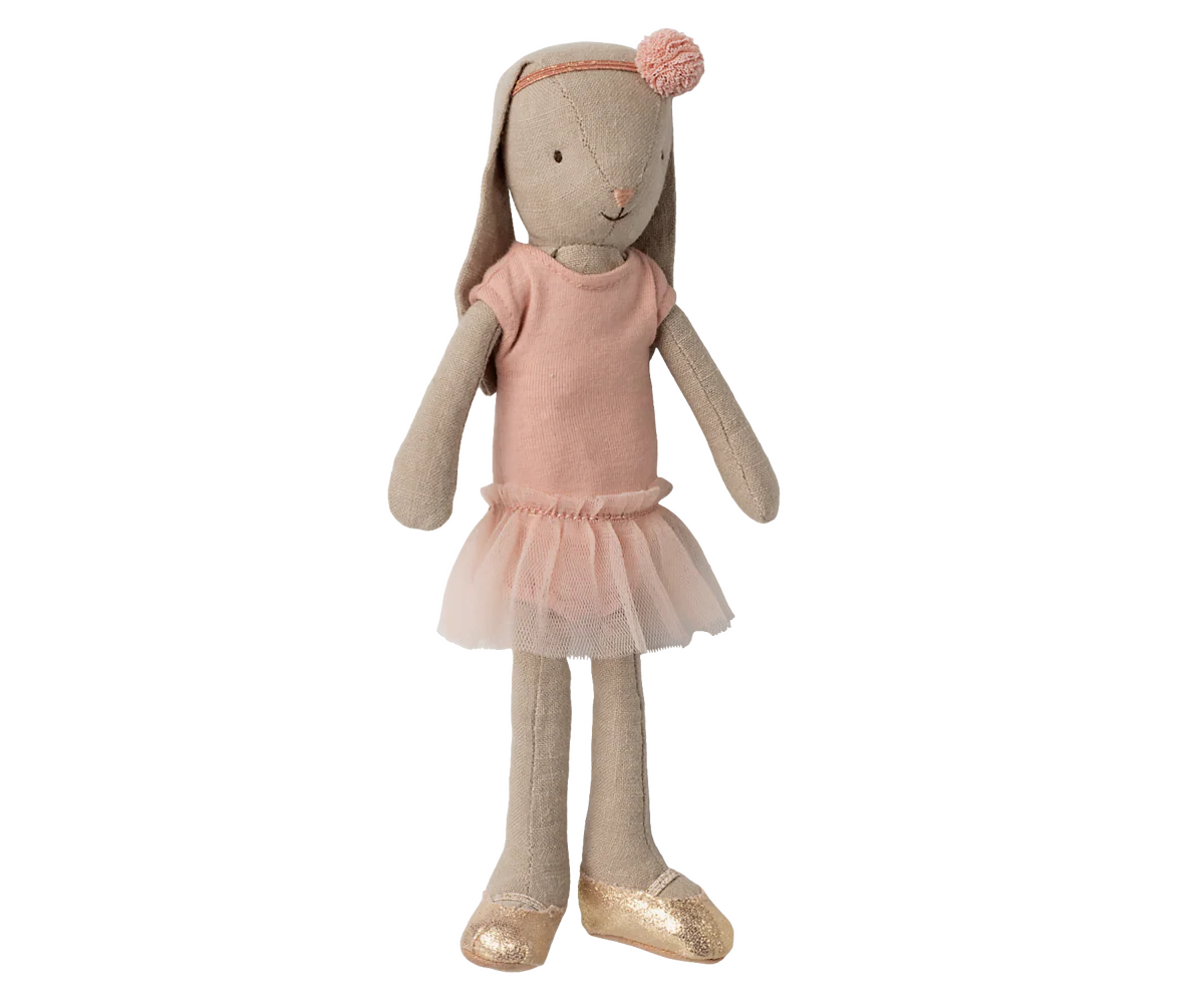 Rabbit size 2, Classic - Ballet suit and skirt rose