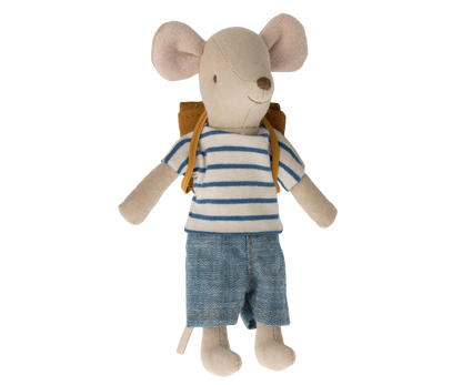 Tricycle mouse, Big brother with bag - Blue