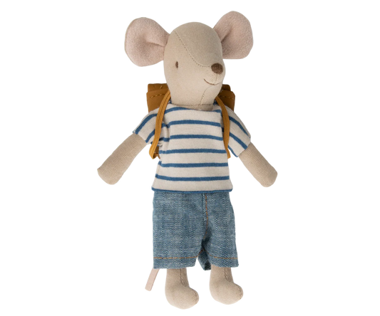 Tricycle mouse, Big brother with bag - Blue