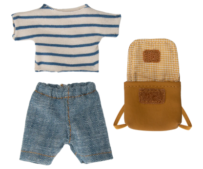 Tricycle mouse, Big brother with bag - Blue