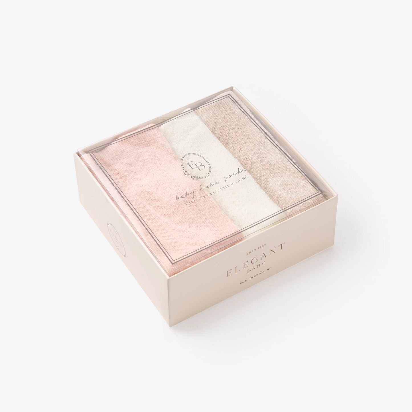 POINTELLE KNEE SOCK SET - 3PK