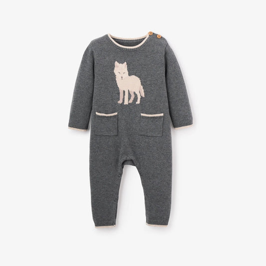 Charcoal Wolf Jumpsuit