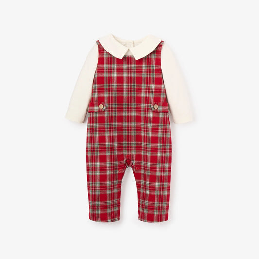 Christmas Red Plaid Jon Jon