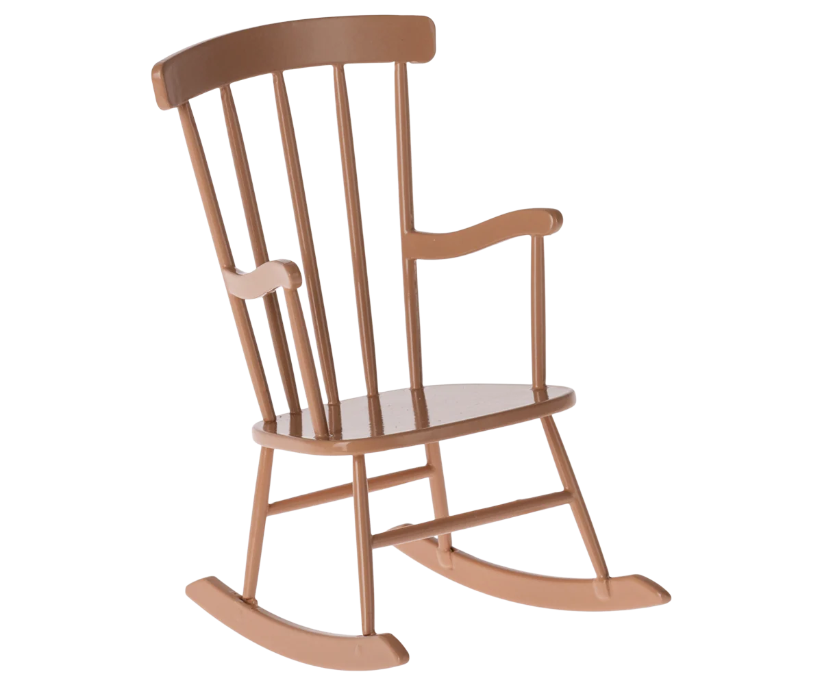 Rocking chair, Miniature- Dark Powder