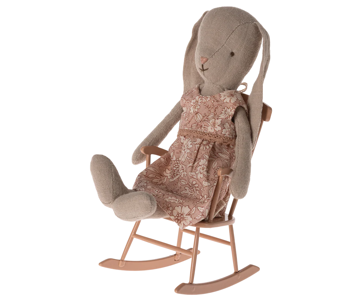 Rocking chair, Miniature- Dark Powder