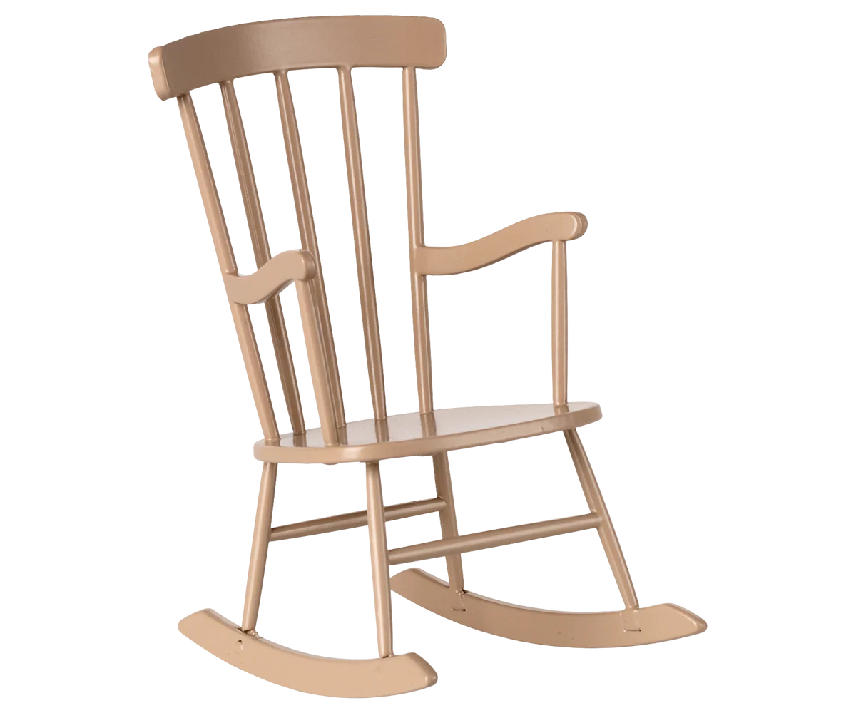 Rocking chair, Miniature- Dark Sand