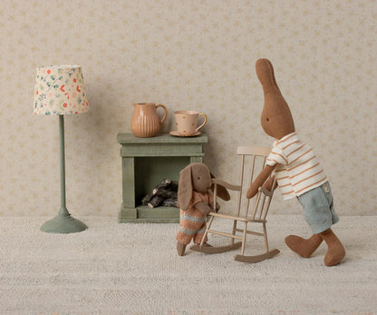 Rocking chair, Miniature- Dark Sand
