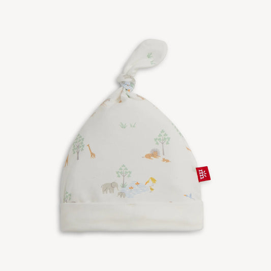 Serene Safari White Modal Hat