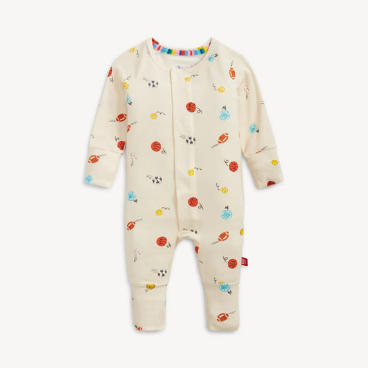 Little Baller Magenetic Convertible Coverall