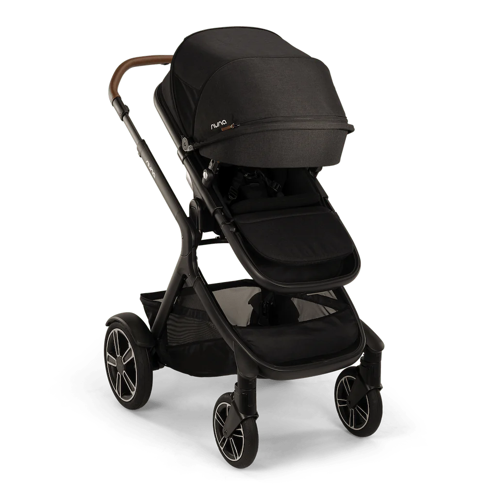 Nuna DEMI Next + Rider Board Stroller Caviar